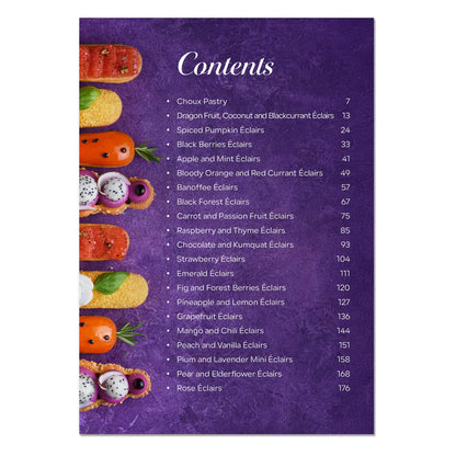 Sweetora Éclair Collection – 20 Elegant Pastry Creations