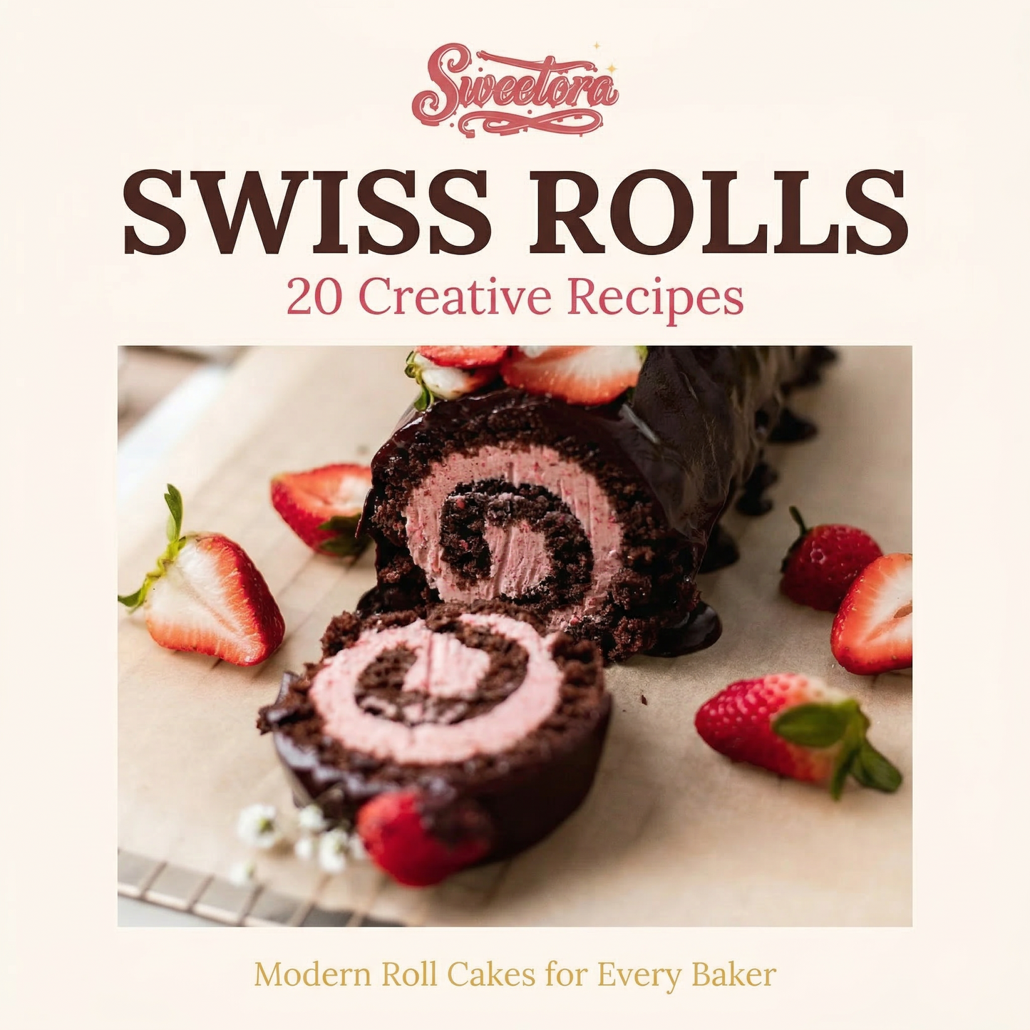 Sweetora Swiss Rolls – 20 Elegant Roll Cake Recipes