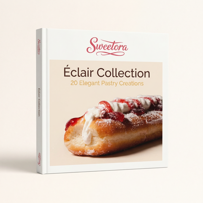 Sweetora Éclair Collection – 20 Elegant Pastry Creations